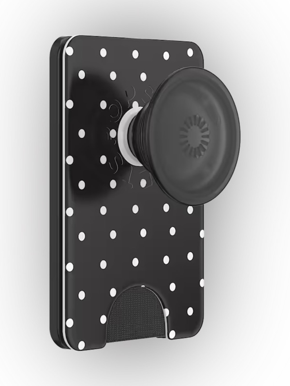 PopSockets Licorice Black Dot MagSafe PopWallet | Phone Grip | NEW